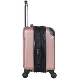 Kenneth Cole Reaction Renegade 16" Hardside Abs Expandable 4-Wheel Spinner Mini Carry-On Luggage,