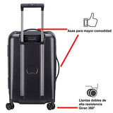 DELSEY PARIS TURENNE Hand Luggage, 55 cm, 43 liters, Black (Noir)