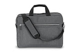 Biaggi Luggage Biaggi Flippables-Reversible Laptop/Tech Bag As As Seen on Shark Tank Gray 17-Inch