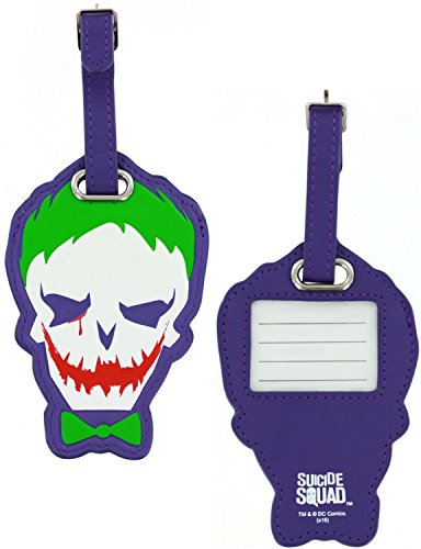Suicide Squad Joker Pu Luggage Tag