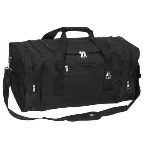 Everest Luggage Sporty Gear Bag - Large, Black, Black, One Size