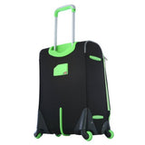 Olympia Evansville 3Pc Luggage Set, Lime, One Size