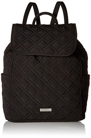 Vera Bradley Women'S Drawstring Backpack, Classic Black