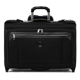 Travelpro Luggage Platinum Elite 22" Carry-on Rolling Garment Bag, Suitcase, Shadow Black