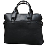Mens Business Laptop Briefcase, Berchirly Men Bag PU Leather Messenger Bag For Work Computer Casing