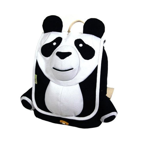 Ecogear Ecozoo Kids Panda Backpack, Black/White, One Size