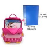 Yodo Little Kids School Bag Pre-K Toddler Backpack - Name Tag and Chest Strap, Owl