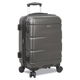 Dejuno Emerson 3-Piece Hardside Expandable Spinner Luggage Set, Charcoal