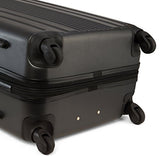 Travelcross Milano Luggage 3 Piece Lightweight Spinner Set (Black)