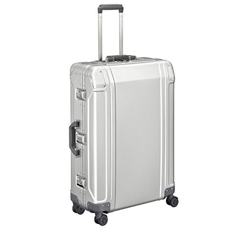 Zero Halliburton Geo Aluminum 3.0 28" 4 Wheel Spinner Travel Case Zrg2528 (Silver)