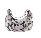 Aimee Kestenberg Pebble Leather Hobo Genny Lavendar Snake New A275856
