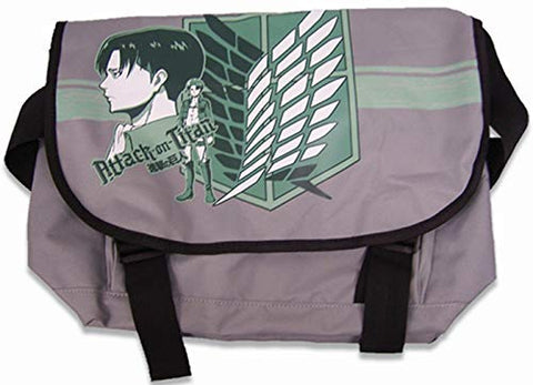 Great Eastern Entertainment Attack On Titan Levi Messenger Bag, Green