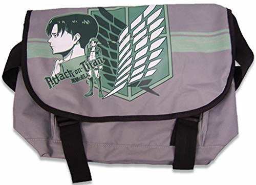 Great Eastern Entertainment Attack On Titan Levi Messenger Bag, Green