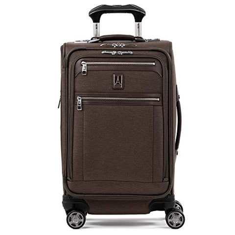 Travelpro Luggage Platinum Elite Expandable Spinner Suitcase, Rich Espresso