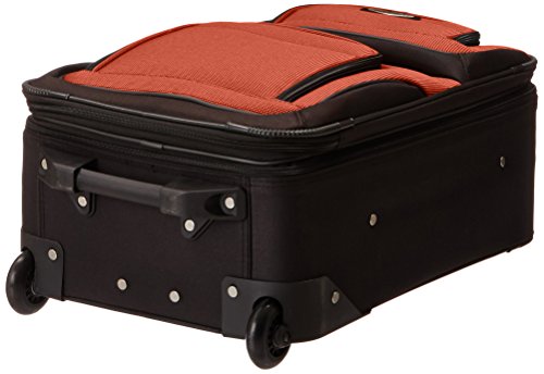 thumbnail image 2 of Traveler's Choice Amsterdam 2-Piece Carry-On Set - Expandable Luggage With Tote (Orange) 2 of 11