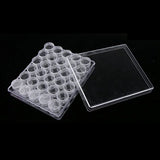 Baoblaze 30PCs 6g Empty Plastic Cosmetic Samples Container for Make Up, Eye Shadow, Nails,
