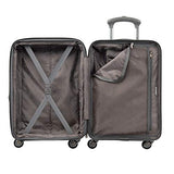 Citadel Deluxe 20" and 24" Hardside Spinner Luggage Set by Travelpro, Gun Metal Gray
