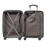 Citadel Deluxe 20" and 24" Hardside Spinner Luggage Set by Travelpro, Gun Metal Gray