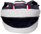 Tommy Hilfiger Women's Backpack Patriot Colorblock Canvas, Grey Heather