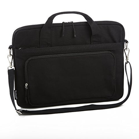 Fit & Fresh Messenger Bag Laptop Computer Bag with Shoulder Strap, Handles & Pocket, fits