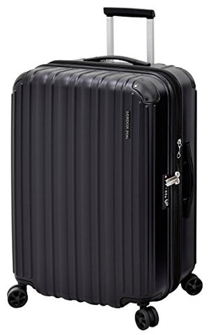 London Fog Heathrow 25" Expandable Spinner, Black