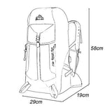 Hiking Backpack 50L Travel Daypack Waterproof with Rain Cover for Climbing Camping Mountaineering