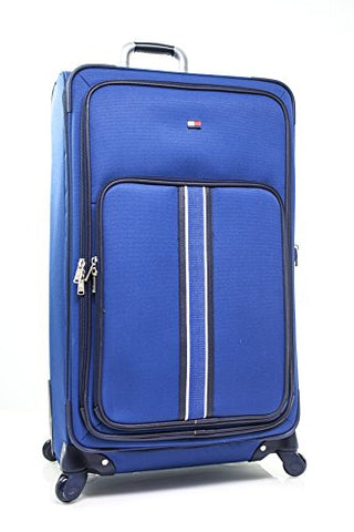 Tommy Hilfiger Signature Solid 29" Expandable Spinner, Blue