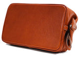 Floto Venezia Leather Toiletry Kit (Vecchio Brown)