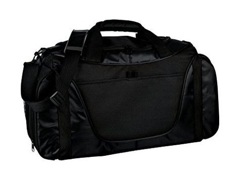 Port & Company Luggage-And-Bags Improved Two Tone Medium Osfa Black/ Black
