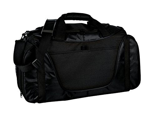 Port & Company Luggage-And-Bags Improved Two Tone Medium Osfa Black/ Black