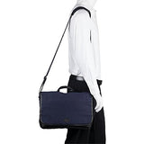 Ben Sherman Luggage Casual Rider Flapover Travel Messenger Bag (Navy)