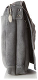 David King & Co. North South Laptop Messenger, Grey, One Size