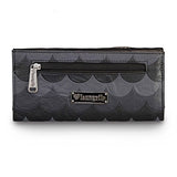 Loungefly Black Owl with Heart Eyes Face Wallet