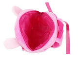 Smilesky Kid'S Backpack Toddlers Preschool Shoulder Bags Cartoon Plush Animal Bunny Bags Pink 9.5"