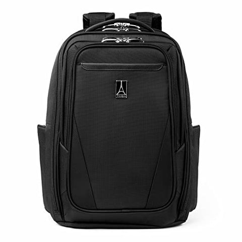 Travelpro Maxlite Lightweight Laptop Backpack, Fits up to 15 Inch Laptop and 11 Inch Tablet, Water Resistant, Men and Women, Work, School, Travel, Black, 18-Inch