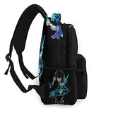 Blue Exorcist Rin Okumura Casual Backpack Computer Shoulders Bag Cool Lightweight Hiking Backpack Bookbags