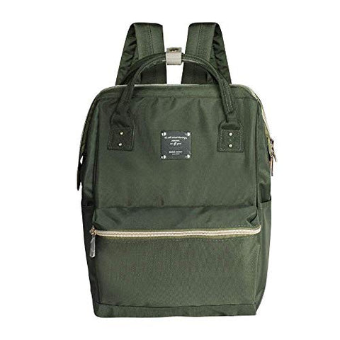 Bebamour School Backpack Book Bags Girls Boys Large Capacity Kids Backpack (Green)