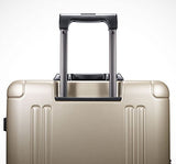 Zero Halliburton Zro-20 Int'l Carry-on 4-Wheel Spinner Travel Case, Gold