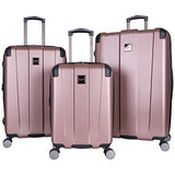 Reaction Kenneth Cole Continuum Rose Gold Carry On Spinner Suitcase - 20 Inch