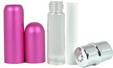 Essential Oil Blank Nasal Inhaler - Refillable Metal Aluminum Inhaler - 5 Gorgeous Colors