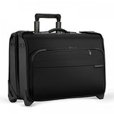 Briggs & Riley Baseline Carry-On Wheeled Garment Bag, Black, Small