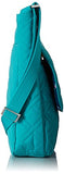 Vera Bradley Women's Double Zip Mailbag mf, Turquoise Sea