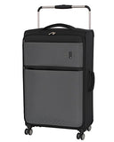 it luggage World's Lightest Debonair 31.5" 8-Wheel Spinner, Black/White