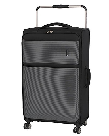 it luggage World's Lightest Debonair 31.5" 8-Wheel Spinner, Black/White