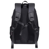TRE Laptop Backpack Large Computer Backpack for Laptop with USB Charging Port Water-Repellent School Travel Backpack Casual Daypack for Business/College/Women/Men (Color : Blue)