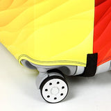 Travel Suitcase Protector Zipper Suitcase Cover Washable Print Luggage Cover 18-32 Inch