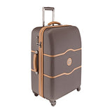 Delsey Chatelet Lightweight Luggage 24" Expandable Spinner - Brown Color