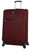 Nicole Miller Paige Collection 24" Expandable Luggage Spinner (24 in, Rosalie Burgundy)