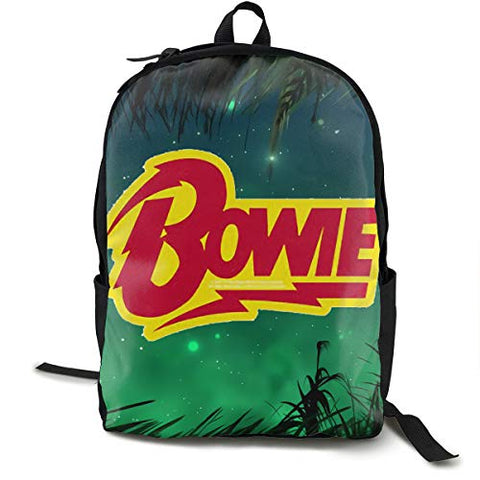 Stephan D Hampton David Bowie Unisex Backpack Hiking Backpack Travel Sports Bag