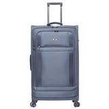 Lightweight Large Luggage Sets 2 piece - Reinforced Suitcases Set (Navy)
